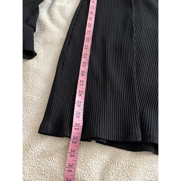 Aritzia Wilfred Black Jeanne Dress, XS Long Sleeve Mini - Picture 7 of 7